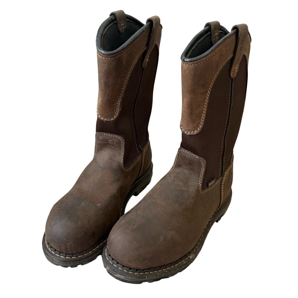 Irish Setter Work Boots Men's Brown Pull-On 8.5